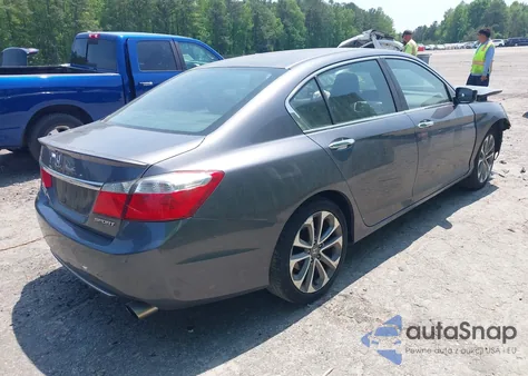 2013 Honda Accord Sport from USA, damaged, VIN 1HGCR2F50DA001510